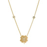 Taurus Diamond Clover Necklace 
